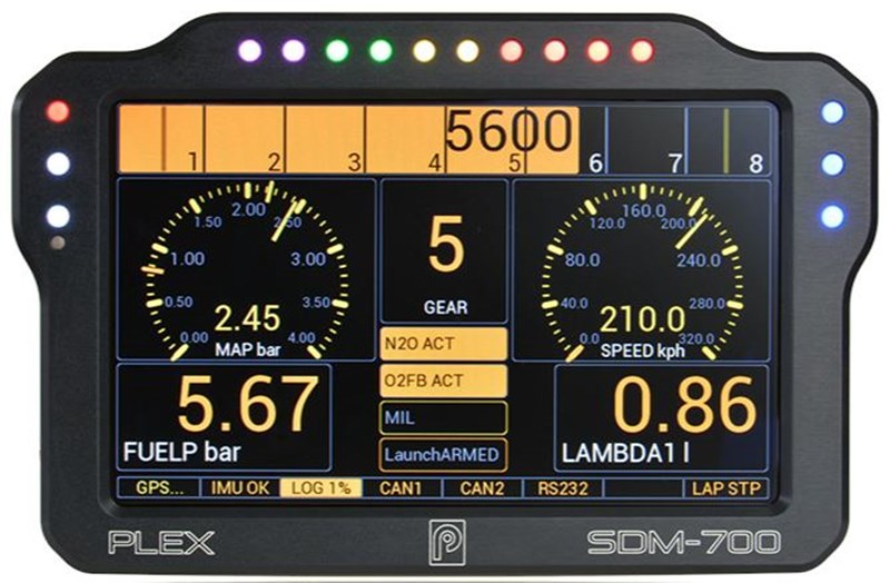 PLEX SDM-700 Display Module & Data Logger
